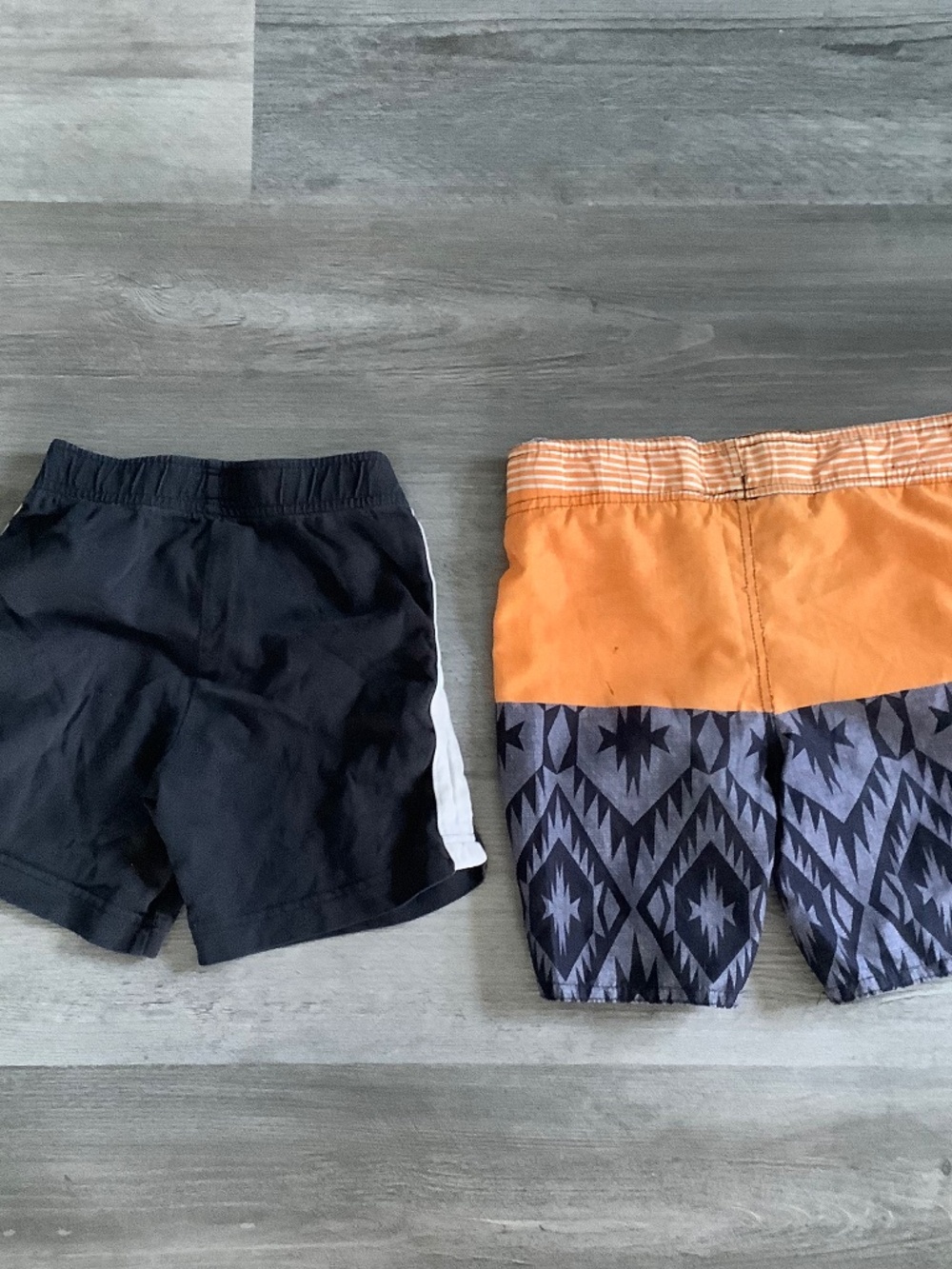 Boys size 4 swim shorts and pull on shorts